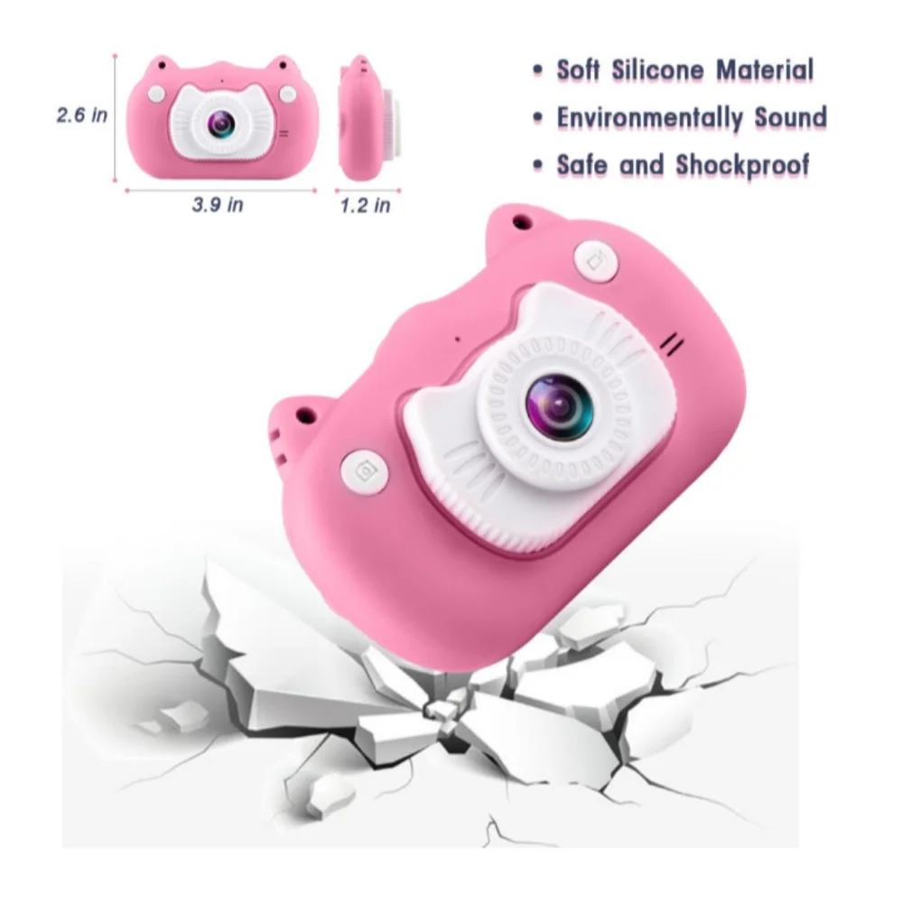 Vatenic Kids Camera Children Digital Cameras 1080P HD